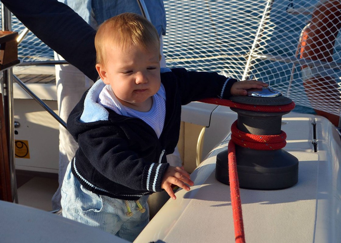 Путешествие на яхте с ребёнком в Турции