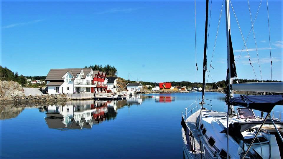 Стоянка на острове Сталмен. Норвегия